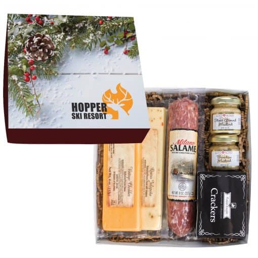Deluxe Charcuterie Gourmet Meat & Cheese Set Chairman Gift Box
