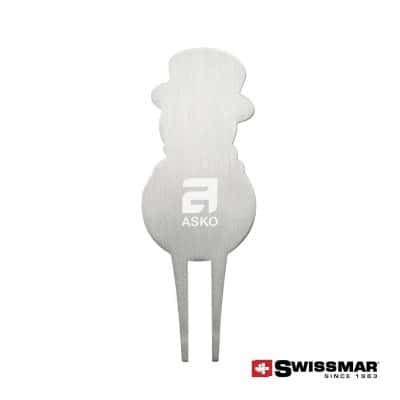 Swissmar® Snowman Cheese Pick - Stainless Steel