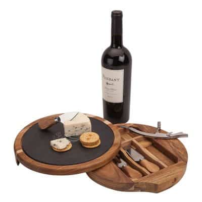Normandy Cheese/Wine Charcuterie Set-1
