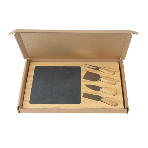 Slate Cheese Board Gift Box Set-9