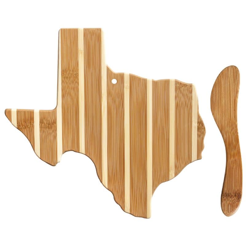Texas Charcuterie Board with Spreader Knife Gift Set - 1