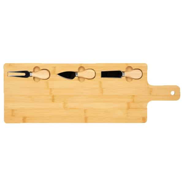 Long Charcuterie Board w/ Utensils - 1
