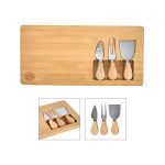 Morrissey 4-Piece Bamboo Cheese Set