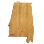 Alabama State Shaped Cutting & Serving Board w/Artwork by Summer Stokes - 2