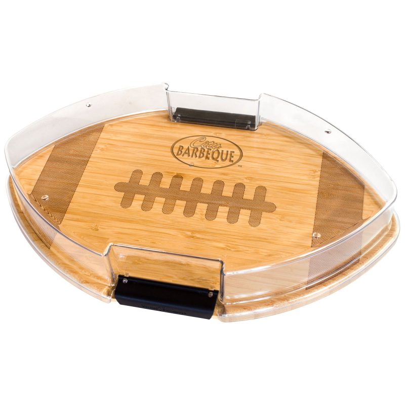 Flip-Serve-Store™-Football-Shaped-Covered-Charcuterie-Board-20-7746 -1