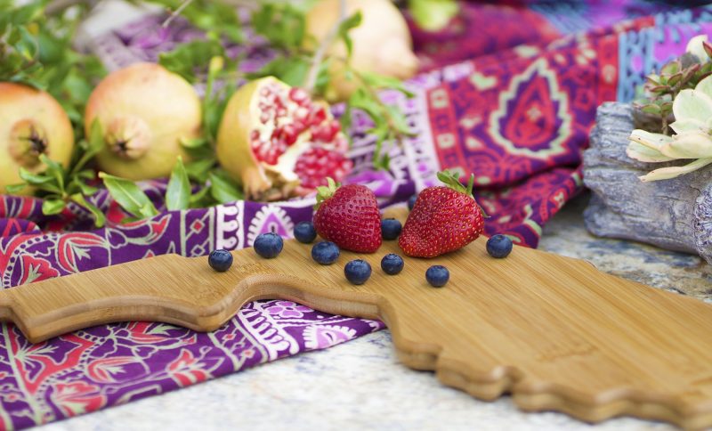 Florida State Bamboo Cutting & Serving Board - 2
