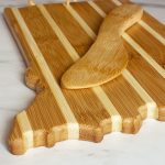 Indiana Charcuterie Board with Spreader Knife Gift Set - 5