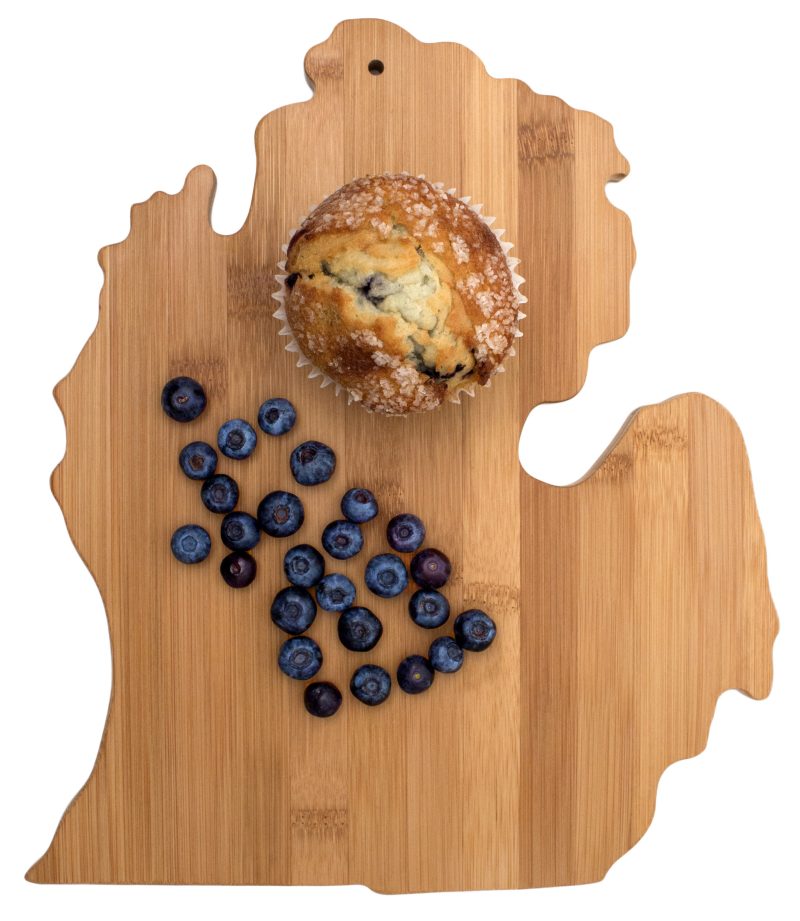 Michigan State Bamboo Cutting & Serving Board - 2
