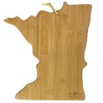 Minnesota State Shaped Cutting & Serving Board w/Artwork by Summer Stokes - 2