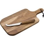 Niagara Cutlery Acacia Cheese Board Set - 1