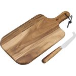 Niagara Cutlery Acacia Cheese Board Set - 2