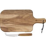 Niagara Cutlery Acacia Cheese Board Set - 3