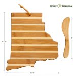 Rhode Island Charcuterie Board with Spreader Knife Gift Set - 5