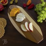 Rock & Branch® Shiplap Series Lil' Surfer Cutting & Serving Board - 1