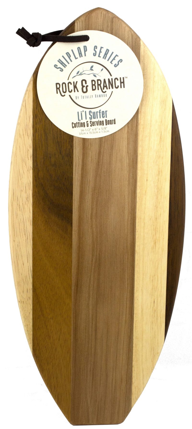 Rock & Branch® Shiplap Series Lil' Surfer Cutting & Serving Board - 3