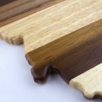 Rock & Branch® Shiplap Series Montana State Shaped Wooden Cutting & Serving Board - 2