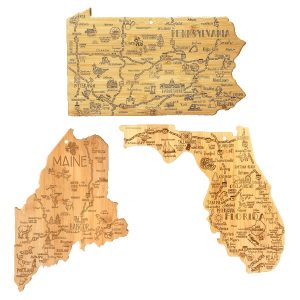 U.S. Destination Bamboo Cutting and Serving Boards