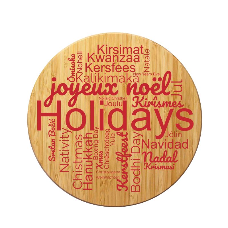 World of Holidays Cutting and Serving Board - 1