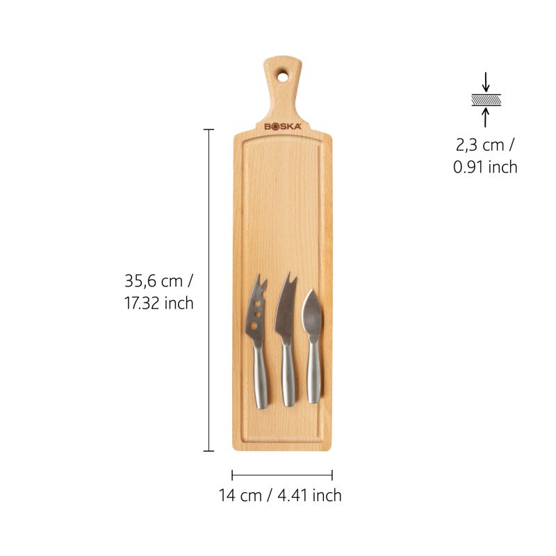 Boska Cheese Set Amigo - Wood - 4