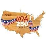 Limited Edition USA 250 Years Cutting & Serving Board UV