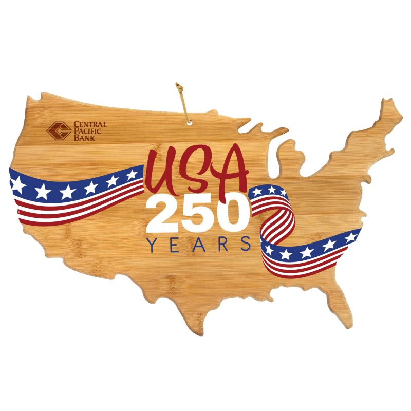 Limited Edition USA 250 Years Cutting & Serving Board UV