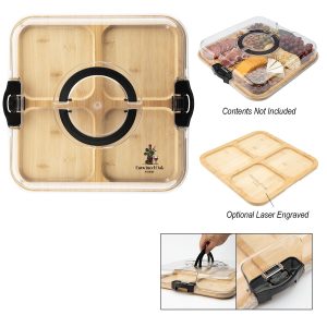 Portable Charcuterie Board With Lid