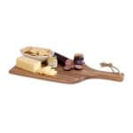 Artisan 18" Charcuterie Board with Gourmet Gift Pack - 1