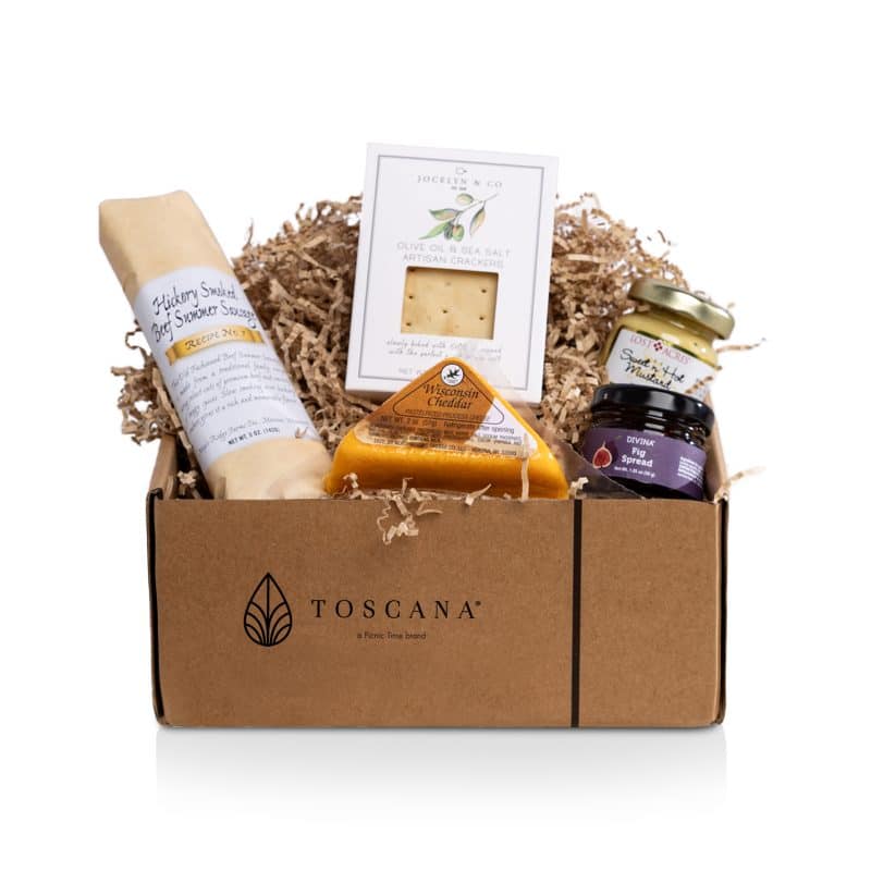Botella Cheese Board with Gourmet Gift Pack - 2