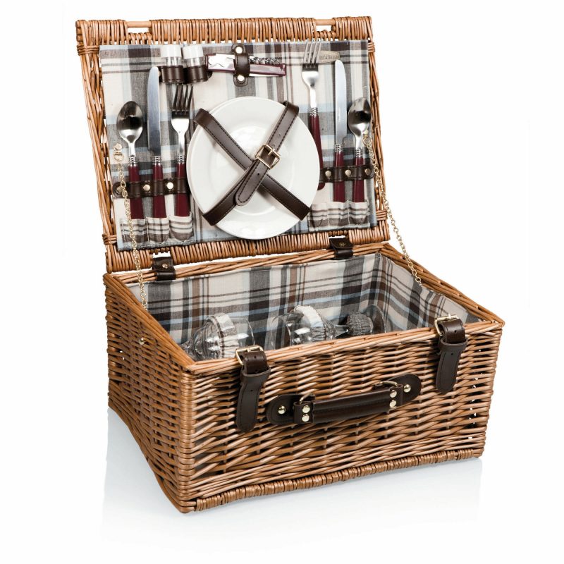 Bristol Picnic Basket w/Service for 2 - 1