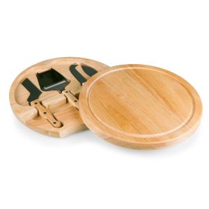 Circo - Circular Cutting Board w/4 Stainless Steel Cheese Tools - 1