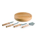 Circo - Circular Cutting Board w/4 Stainless Steel Cheese Tools - 2