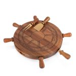 Helmsman Lazy Susan Cheese Board - 1