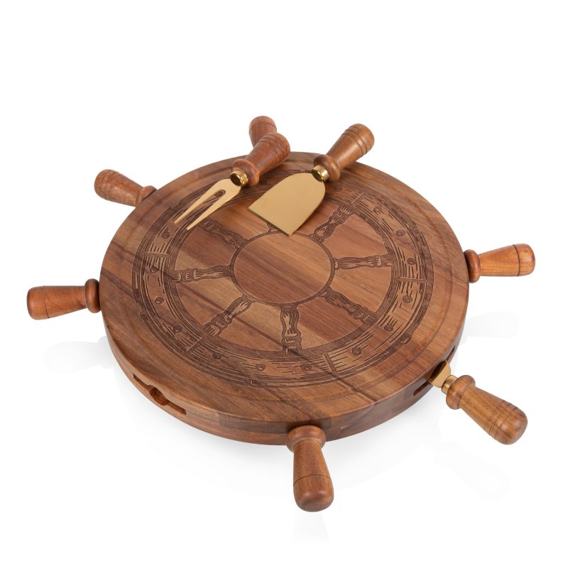 Helmsman Lazy Susan Cheese Board - 1