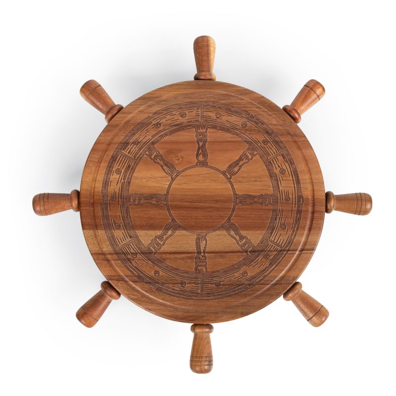 Helmsman Lazy Susan Cheese Board - 4