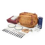 Highlander Picnic Basket w/Service for 4 - 4