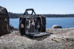 Malibu - Picnic Tote w/Deluxe Picnic Service for 2 - Solid Colors - 4