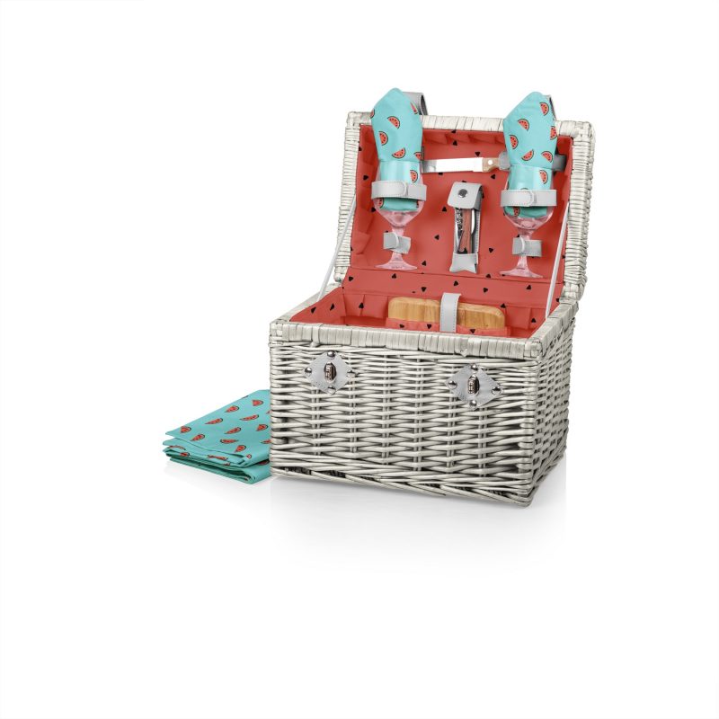 Napa Picnic Basket w/Service for Two - 3