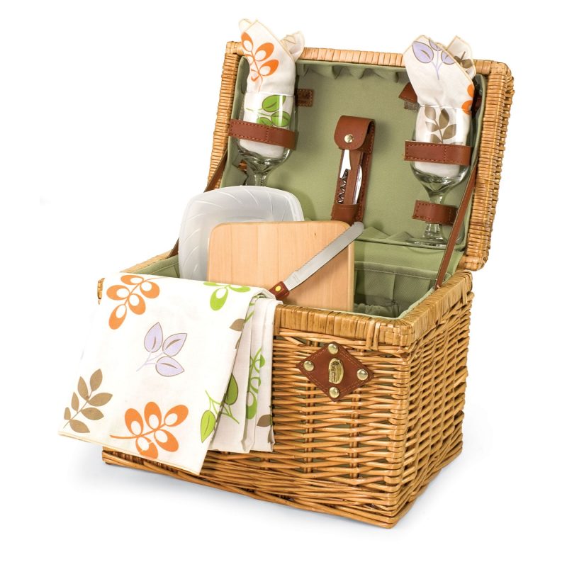 Napa Picnic Basket w/Service for Two - 5