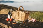 Piccadilly Double Lid Picnic Basket w/Service for Two - 7