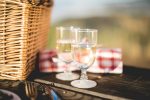 Piccadilly Double Lid Picnic Basket w/Service for Two - 9