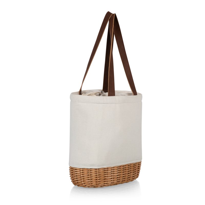 Pico Willow and Canvas Lunch Basket - 1