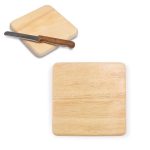 Square Eco-Friendly Cutting & Cheese Board - 3