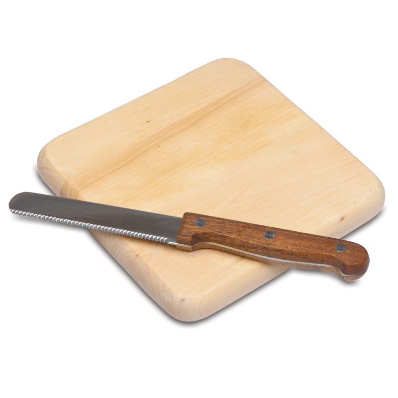 Square Eco-Friendly Cutting & Cheese Board - 4