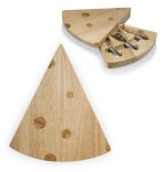 Swiss - Swivel Cutting & Cheese Board w/3 Cheese Tools - 2