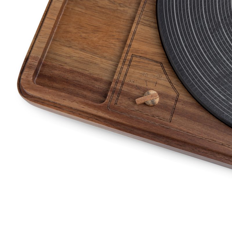 Turntable Acacia and Slate Cheese Board with Knife - 5