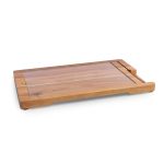 Ventana - Tempered Glass and Acacia Cheese Board and Knife Set - 2