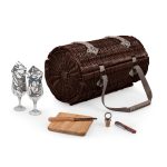 Verona Barrel Basket w/Wine & Cheese Service for 2 - 2