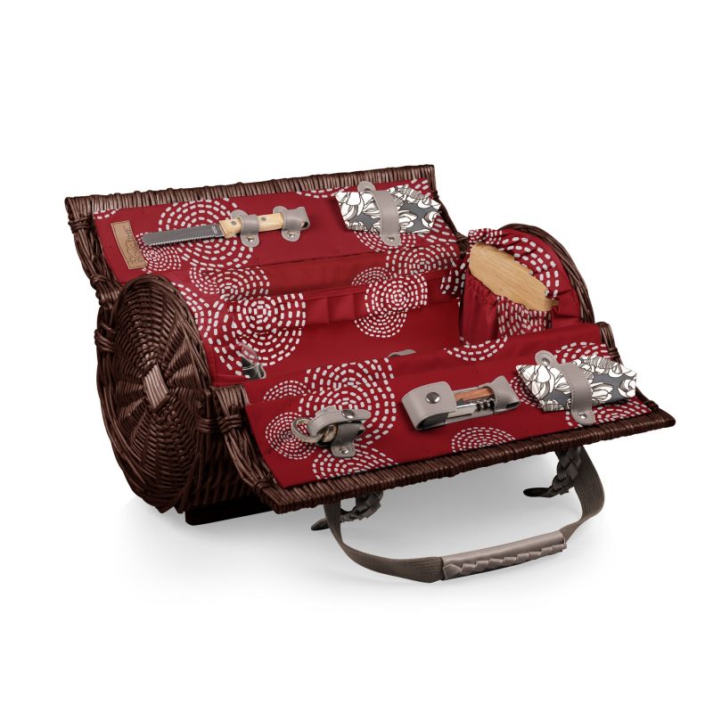 Verona Barrel Basket w/Wine & Cheese Service for 2 - 3