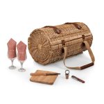 Verona Barrel Basket w/Wine & Cheese Service for 2 - 4