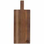 20" Rock & Branch® Dark Acacia Pinstripe Paddle Board